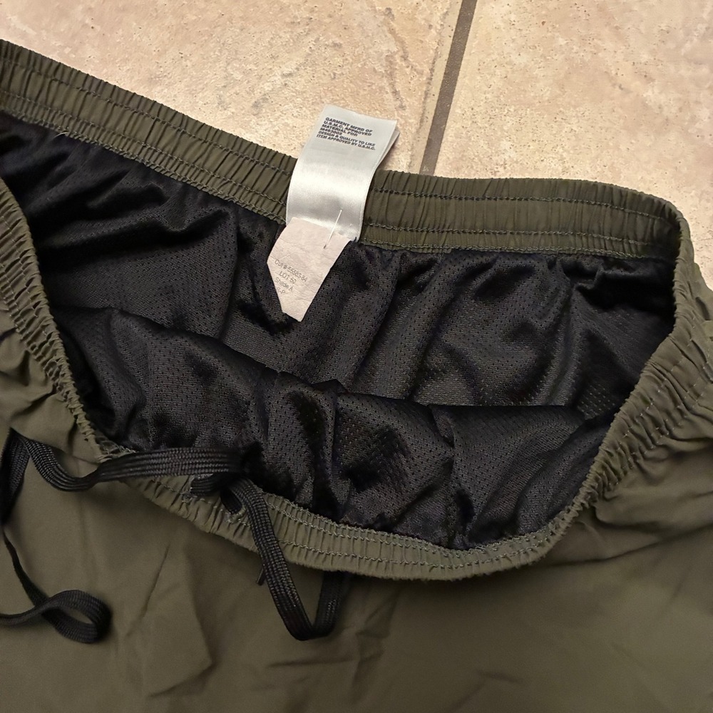 New Balance USMC Mens Large Regular Olive Green Athletic Pants Joggers Gym - Picture 3 of 7